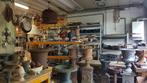 Diverse brocante Franse gietijzeren bloempotten vazen, Tuin en Terras, Tuinvazen, Verzenden, Nieuw