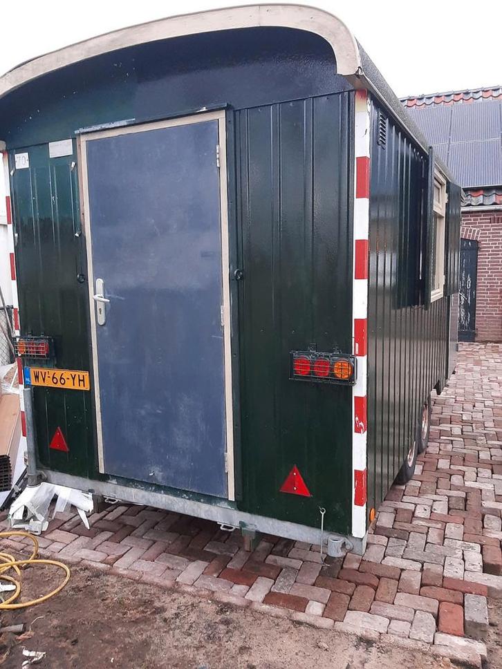 pipowagen toilet schaftkeet opslag foodtruck B&B snelverkeer, Doe-het-zelf en Verbouw, Bouwketen en Schaftketen, Gebruikt, Ophalen of Verzenden