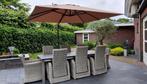 3 x 3 mtr Zweefparasol Toscane Parasol degelijk sterk, Kantelbaar, L, Zweefparasol, L