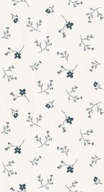 Kinderbehang Behang Bloemenzee Groot Blauw Bibelotte, Nieuw, Ophalen of Verzenden, Wanddecoratie, Info@bibelotte.nl