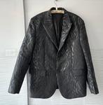 H&M prachtig feestelijk colbert / blazer, zwart, mt 56, ZGAN, Kleding | Heren, Kostuums en Colberts, Zwart, Maat 56/58 (XL), Ophalen of Verzenden