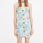 Flower pattern dress with knot (Pull & Bear), Nieuw, Ophalen of Verzenden, Pull & Bear, Maat 34 (XS) of kleiner