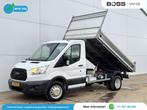 Ford Transit 2.2 TDCI 155PK Airco Kipper Dubbellucht Trekhaa, Auto's, Bestelauto's, Achterwielaandrijving, 4 cilinders, 2500 kg