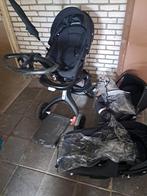 Mooie Stokke Kinderwagen Compleet, Kinderen en Baby's, Kinderwagens en Combinaties, Ophalen, Gebruikt, Combiwagen, Verstelbare duwstang