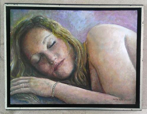 "Droomster" 2016 - Adrian Wolfs (Alkmaar / Schagen), Antiek en Kunst, Kunst | Schilderijen | Klassiek, Ophalen of Verzenden