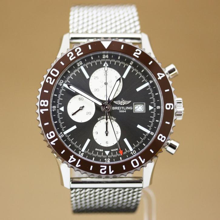 Breitling Chronoliner Y2431033/Q621, Sieraden, Tassen en Uiterlijk, Horloges | Heren, Zo goed als nieuw, Polshorloge, Breitling