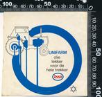 Sticker: Esso - Unifarm - Olie lekker (1), Verzamelen, Ophalen of Verzenden, Zo goed als nieuw, Bedrijf of Vereniging
