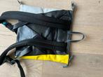 Gabs rugtas zwart/wit/geel, Sieraden, Tassen en Uiterlijk, Tassen | Damestassen, Ophalen of Verzenden, Zo goed als nieuw, Overige kleuren