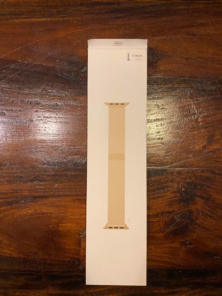 Apple smart watch badje 40mm/41mm goud/roze/rose, Sieraden, Tassen en Uiterlijk, Overige Accessoires, Gebruikt, Ophalen of Verzenden