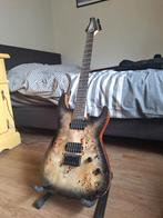 Schecter C-6 PRO Charcoal burst ZO GOED ALS NIEUW, Ophalen, Zo goed als nieuw, Overige merken