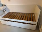 Eenpersoonsbed met logeer uitschuifbed, Ophalen, Gebruikt, 90 cm, Eenpersoons