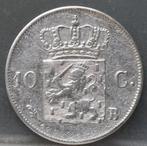 Zilveren dubbeltje 1827 B - 10 cent 1827 B - Willem 1, Postzegels en Munten, Munten | Nederland, Koning Willem I, Zilver, 10 cent