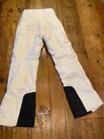 Witte KJUS Skibroek Maat 128, Ophalen of Verzenden, Zo goed als nieuw, Jongen of Meisje, Overige typen