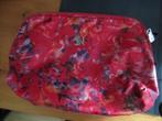grote SN luxe TOILETTAS - ROOD met BLOEMEN, Ophalen of Verzenden, Nieuw, Rood, Dame