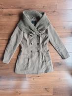 Vero Moda Castello jacket lange winterjas jas maat M lang, Maat 38/40 (M), Vero Moda, Beige, Ophalen of Verzenden