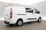 Ford Transit Custom 340 2.0 TDCI L2H1 | DC | Automaat | Airc, Auto's, Euro 6, 4 cilinders, Wit, Origineel Nederlands