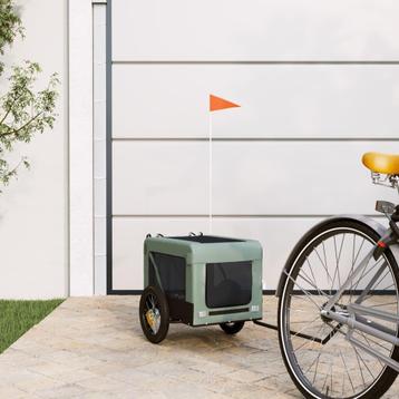 AANBIEDING | Hondenfietskar Hondenfietstrailer grijs! GRATIS beschikbaar voor biedingen