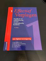 Effectief verplegen deel 1 ZO GOED ALS NIEUW, Ophalen of Verzenden, Alpha, Zo goed als nieuw, HBO