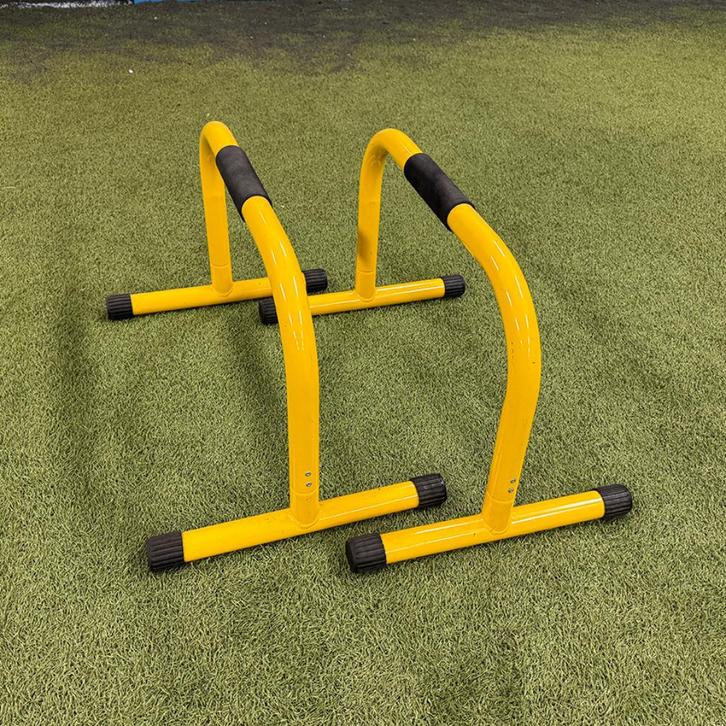 Lebert Equalizer Dip Bars - Geel (Klein) (256), Sport en Fitness, Fitnessmaterialen, Gebruikt, Overige typen, Armen, Benen, Borst