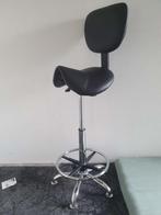 Ergonomische Zadelkruk (2x), Ophalen, Zwart, Nieuw, Bureaukruk