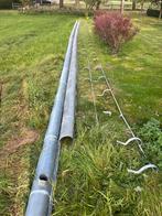 Zinken dagkgoot gebruikt, Doe-het-zelf en Verbouw, Ophalen, Gebruikt, 6 meter of meer