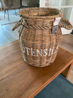Riviera Maison utensils vaas, Huis en Inrichting, Ophalen of Verzenden, Zo goed als nieuw, Rond, Glas
