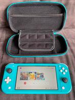 Nintendo Switch Lite Turquoise, Ophalen of Verzenden, Turquoise, Zo goed als nieuw