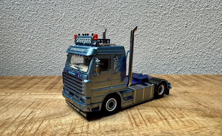 WSI Scania 143 streamline Sneepels, Hobby en Vrije tijd, Modelauto's | 1:50, Nieuw, Bus of Vrachtwagen, Wsi, Ophalen of Verzenden