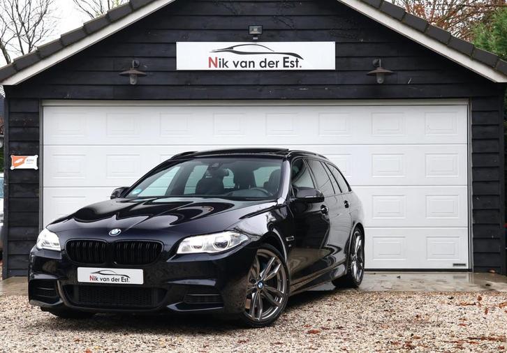 BMW 5-serie Touring M550xd-Individual-LED-H&K-Camera-Adaptie, Auto's, BMW, Bedrijf, Te koop, 5-Serie, 4x4, ABS, Achteruitrijcamera