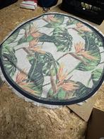 Kleed doorsnede 1 meter, Huis en Inrichting, Stoffering | Tapijten en Kleden, Gebruikt, Rond, Ophalen of Verzenden, Crème