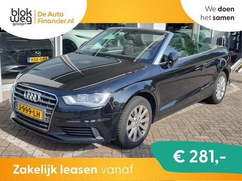 Audi A3 Cabriolet 1.4 TFSI AMBITION PRO LINE OP € 16.945,0, Auto's, Audi, Bedrijf, Lease, Financial lease, A3, ABS, Airbags, Airconditioning