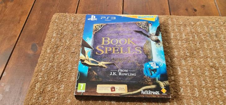 Wonderbook: Book of Spells - PS3 nieuw!, Spelcomputers en Games, Games | Sony PlayStation 3, Zo goed als nieuw, Avontuur en Actie