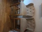 Riviera Maison Barstoelen, Huis en Inrichting, Barkrukken, Ophalen, 60 tot 90 cm, Zo goed als nieuw, Hout
