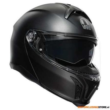 AGV TOURMODULAR MONO, Mat Zwart, Motoren, Kleding | Motorhelmen, Nieuw met kaartje, Ophalen of Verzenden
