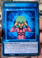 Yu-Gi-Oh! It’s Jinzo! SBCB 1st Ed Duel Promo !, Verzenden, Zo goed als nieuw, Losse kaart