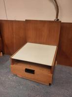 2x nachtkastje Pastoe Japanse serie Cees Braakman bed bedden, Ophalen, Gebruikt, 90 cm, Bruin