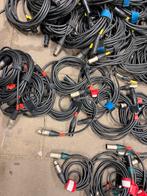 Partij XLR - DMX kabels neutrik 1,5m 3m 5m, Muziek en Instrumenten, Kabels en Stekkers, Ophalen of Verzenden, Zo goed als nieuw