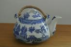 oud porseleinen theepotje blue willow, Antiek en Kunst, Ophalen of Verzenden