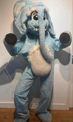 Olifant mascotte pak kostuum, Hobby en Vrije tijd, Ophalen of Verzenden, Gebruikt