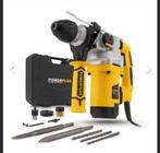 Powerplus POWX1175 boorhamer 1600W, 600 watt of meer, Boor- en/of Breekhamer, Ophalen of Verzenden, Zo goed als nieuw