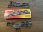 Fleischmann H0 6141 L+R lezen, Hobby en Vrije tijd, Modeltreinen | H0, Gebruikt, Gelijkstroom, Fleischmann, Rails