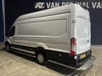 Ford TRANSIT 2.0 TDCI 130pk L4H3 Jumbo Euro6 Airco  Sidebars, Auto's, Bestelauto's, 13 km/l, 1995 cc, Wit, Bedrijf