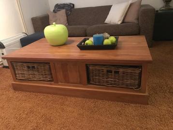 Salontafel massief was €990,- nu €50,- beschikbaar voor biedingen