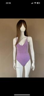 Bodysuit Zara, Ophalen of Verzenden, Zo goed als nieuw, Paars, Zonder mouw