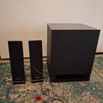 Luidsprekers + subwoofer sony, Audio, Tv en Foto, Luidsprekers, Ophalen, Zo goed als nieuw, Subwoofer, Sony