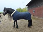 Donkerblauwe doorgestikte teddy gevoerde deken, Dieren en Toebehoren, Paarden en Pony's | Dekens en Dekjes, Ophalen of Verzenden