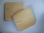 Houten onderzetters, 2 stuks, Oosterveldweg 15, 7274 DZ, Verzenden, Zo goed als nieuw, Stichting Angel's Choice
