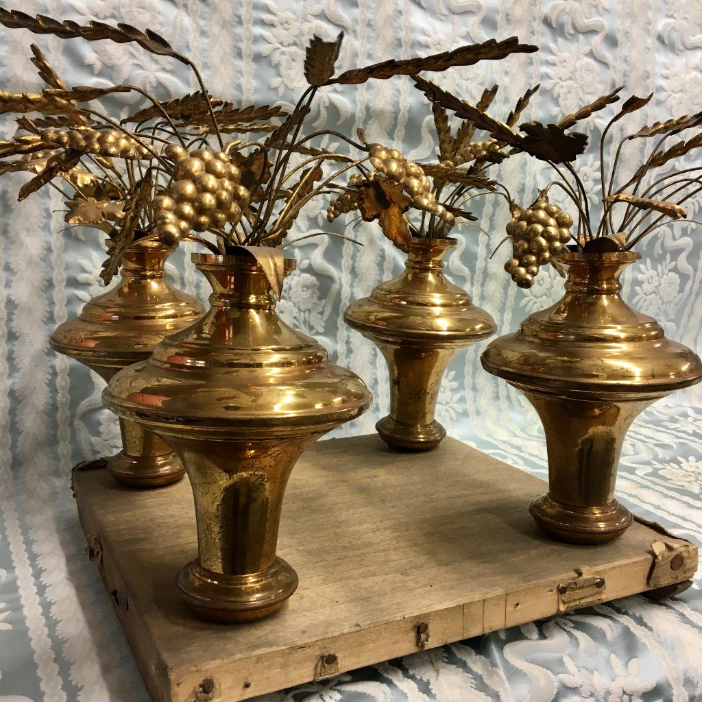 Antieke troon kapel ornamenten kerk religieus, Antiek en Kunst, Verzenden