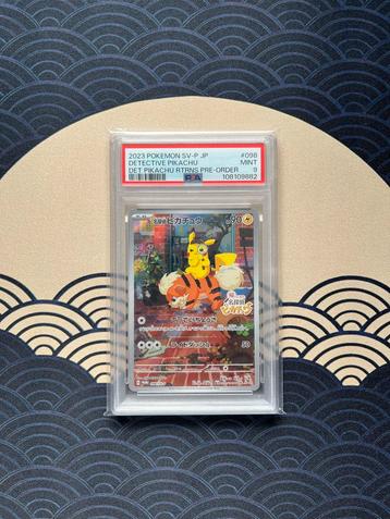 Detective Pikachu PSA 9 beschikbaar voor biedingen