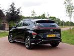 Hyundai Kona 1.6 GDI HEV N Line Sky | Panoramadak | 360 Came, Auto's, Hyundai, Stof, Euro 6, 2 kWh, Zwart